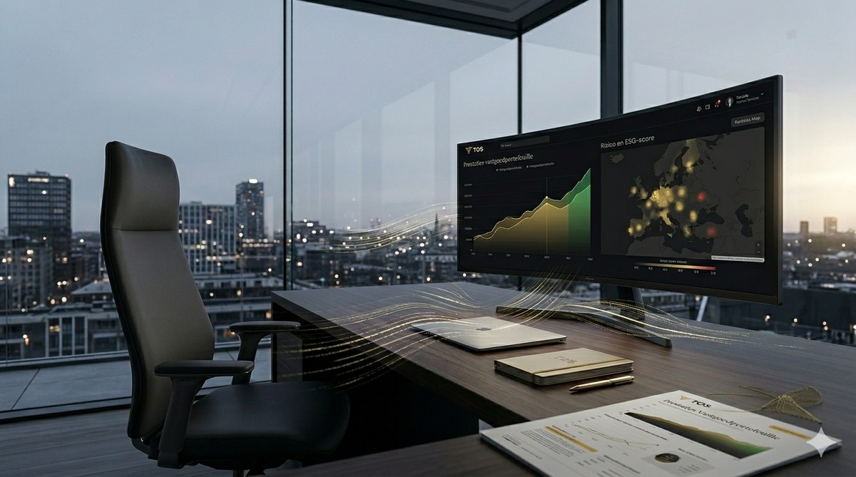 TDS ESG en risico score dashboard voor vastgoed portfolio management